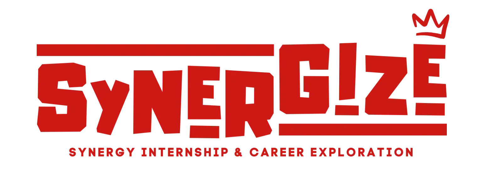 Logo program magang Synergize (Synergy Internship & Career Exploration) oleh Synergy Ultima Nobilus
