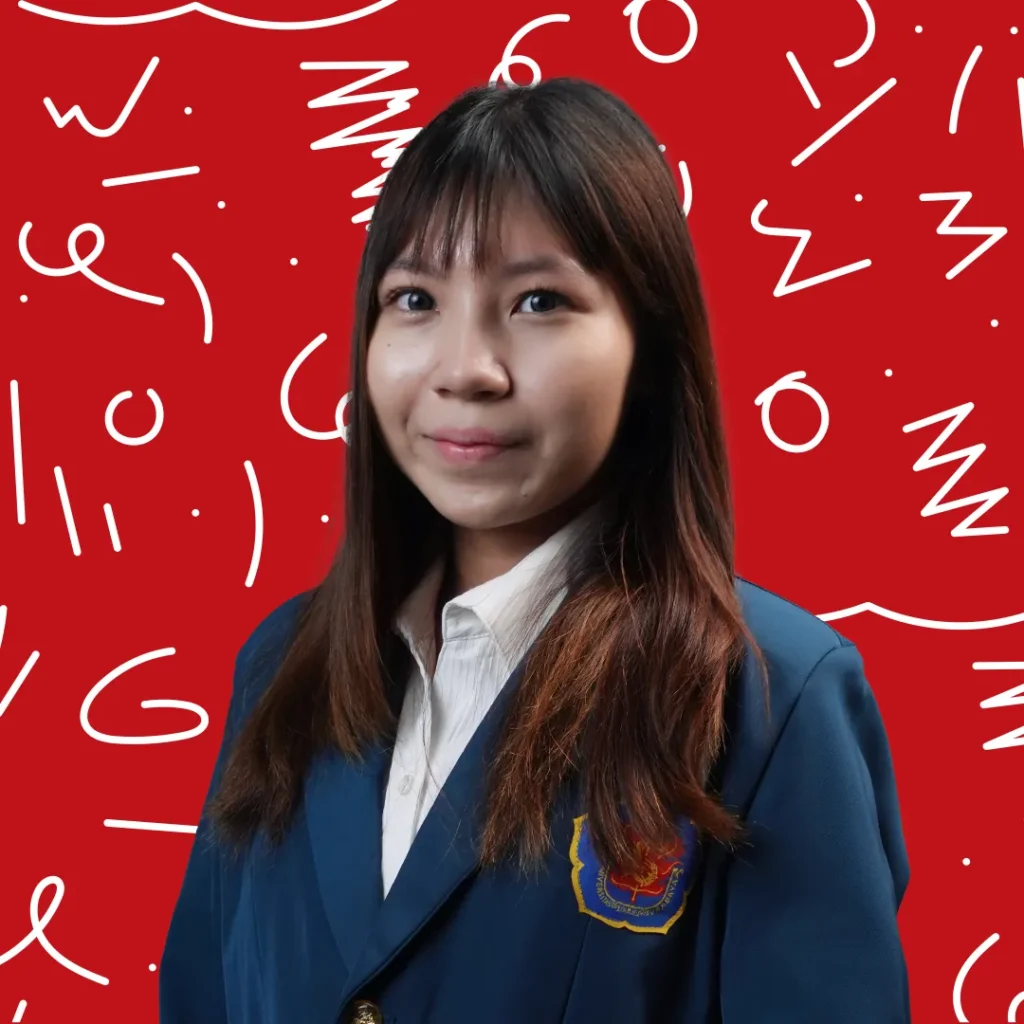 Angela Florance mengikuti program Synergize sebagai intern
